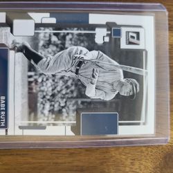 Babe Ruth 2022 DONRUSS Black And White 