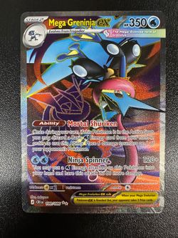 Pokémon Mega Geninja EX full color