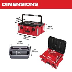 Milwaukee New Medium Box Pack Out 