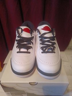 Jordan 2/3 Retro (White/Red/Blue/ Black) 10.5 Men's