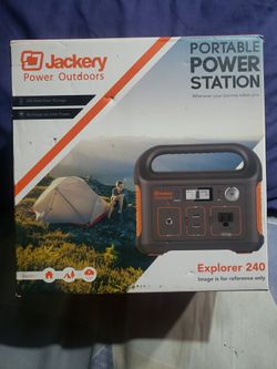 Portable power station ( jackery) Outdoors