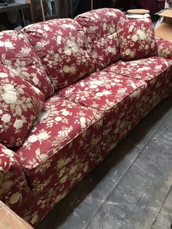 Smith brothers floral couch