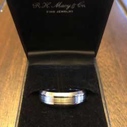 Men Triton Tungsten Ring  