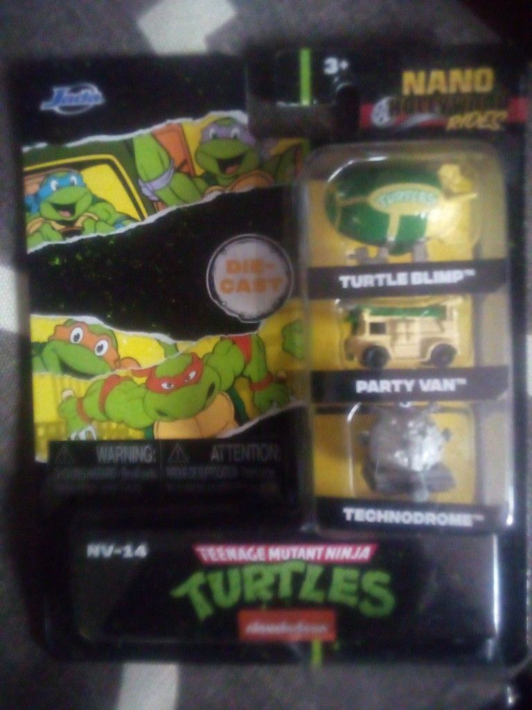 TMNT Die Cast Pieces
