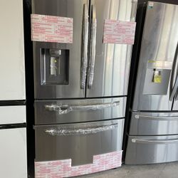 Samsung 4 Door French Door Refrigerator In Stainless Steel 