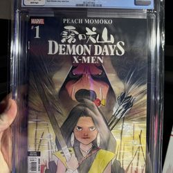 Demon Days X Men 1 Peach Momoko Comic CGC 