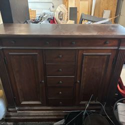 Large Brown Dresser 
