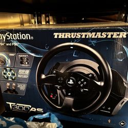 Play Station T300 Wheel Ps3&4 Compatible Tmaster