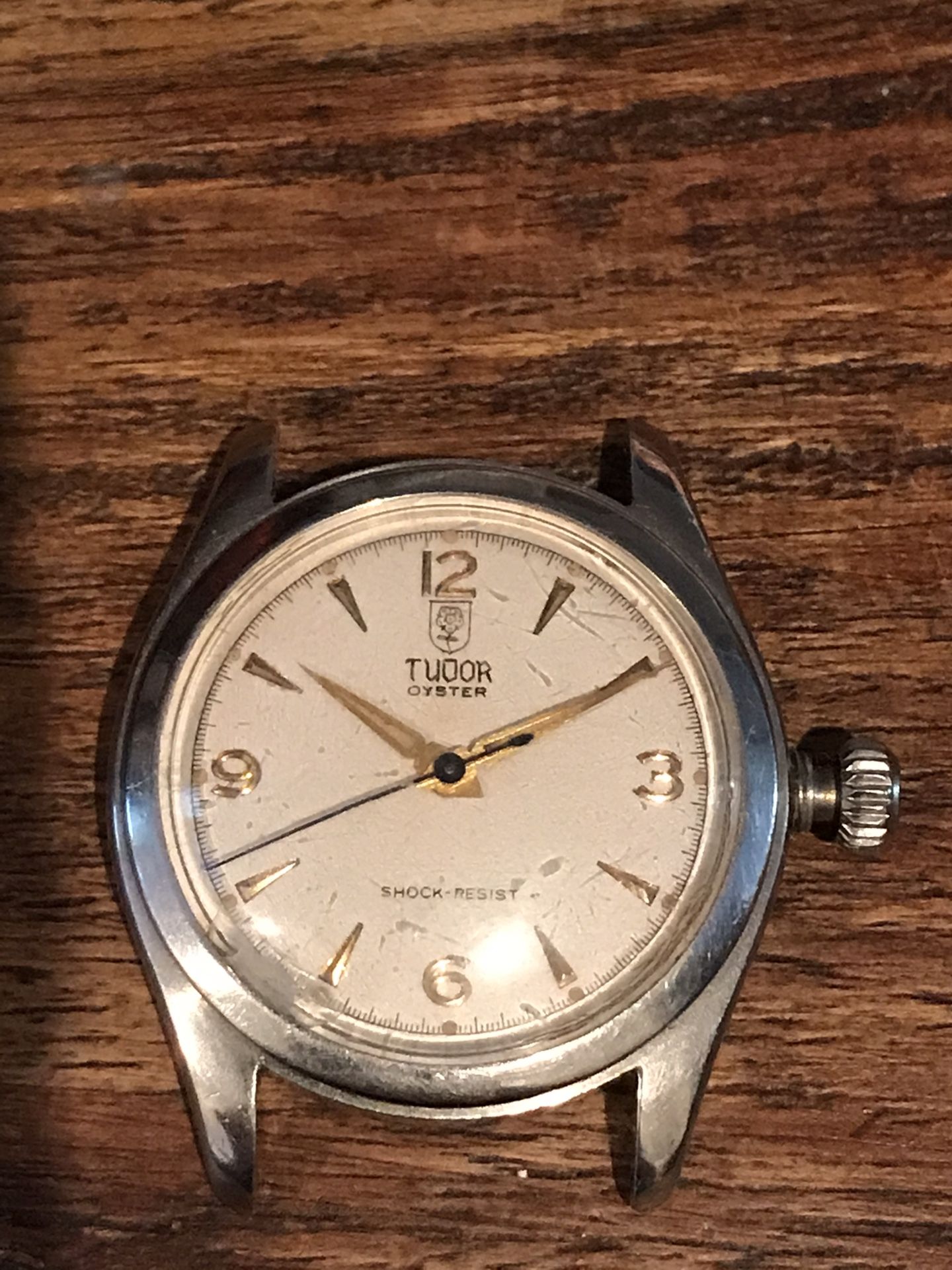 Vintage Tudor with Framed Rose on the dial.