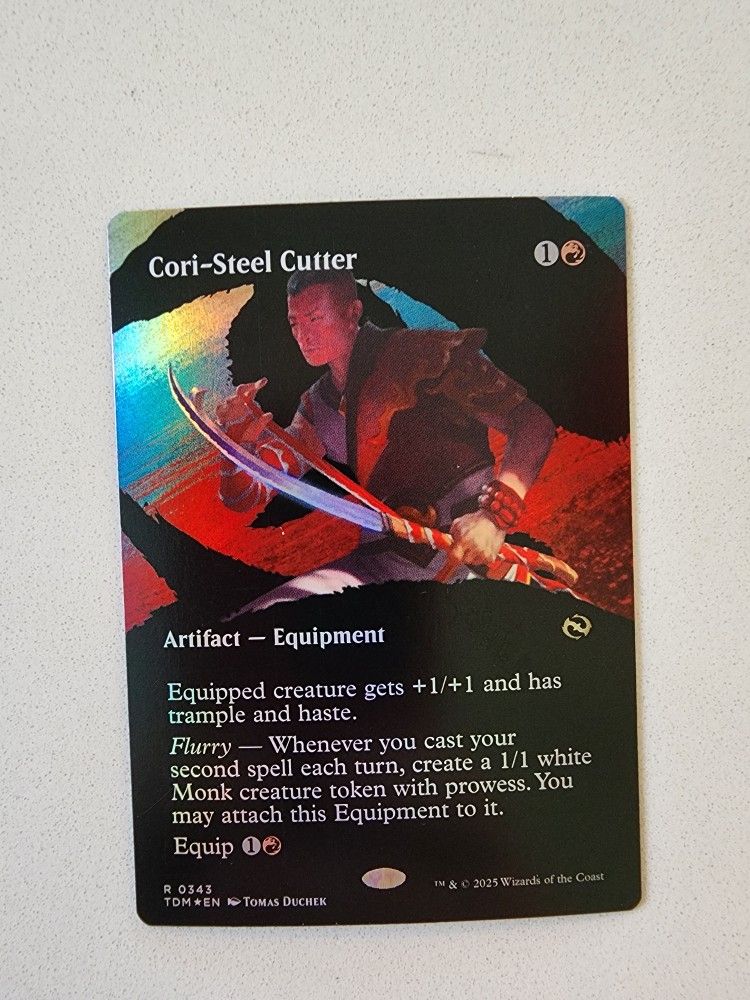 MTG Cori-Steel Cutter 343 Foil