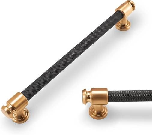 Kitchen Cabinet Handles Knurled Cabinet Pulls Black Drawer Pulls Kitch