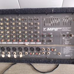 8 Channels PA Mixer. Powered Mixer..Call only 
