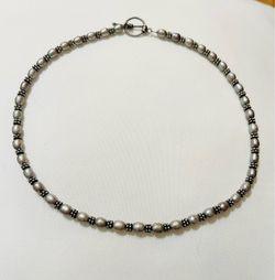 Grey Pearl Necklace