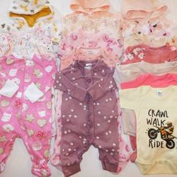 Baby Girls Clothes 0-3M Winter Clothes Lot 0-3 Months