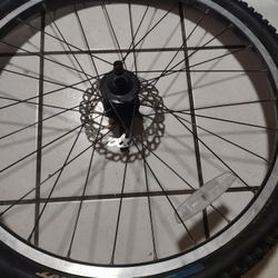 26" Mountain Bike Rims/Tires Front And Rear
