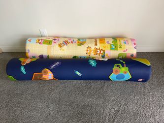 Reversible play mats for kids