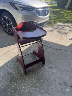 Baby Wooden Highchair 