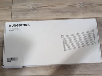 IKEA Stain steel wall grid/rack