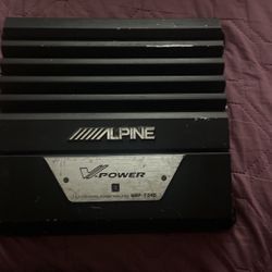 Alpine Amplifier 