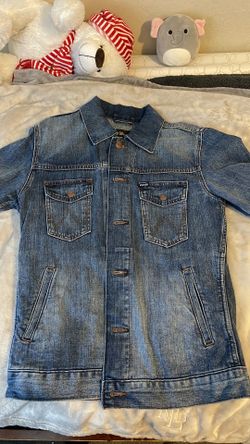 Mens Wrangler Denim Jacket Small