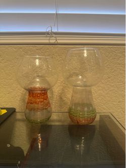 Handblown cups