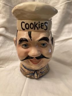 Vintage 1960s McCoy Chef Cookie Jar
