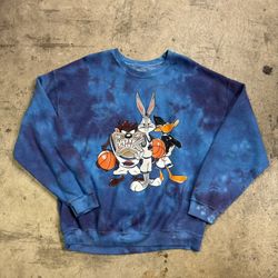 Space Jam Tie Dye Crewneck