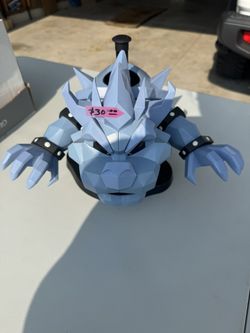K'Nex Mario Kart Nintendo GIANT STONE BOWSER 10" figure Only