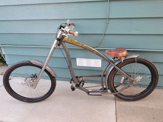 Rare, Smoky Gray, Nirve Cannibal "CHOPPER" 3-Speed Cruiser!!! Ready For Summer Fun!!! Must See To Appreciate!!!