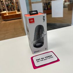 JBL Flip 6 New Portable Speaker New - New  - Payments Available With $5 Down - No CREDIT NEEDED 