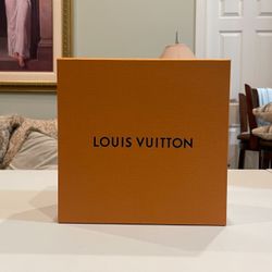 Authentic Louis Vuitton Gift Box Magnetic Empty Box 10”x 10”x 5”