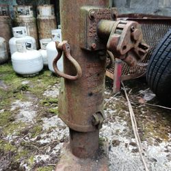  Vintage Pat. 1892 A.O. Norton 35 Ton Ratchet Bottle Jack Railroad Jack