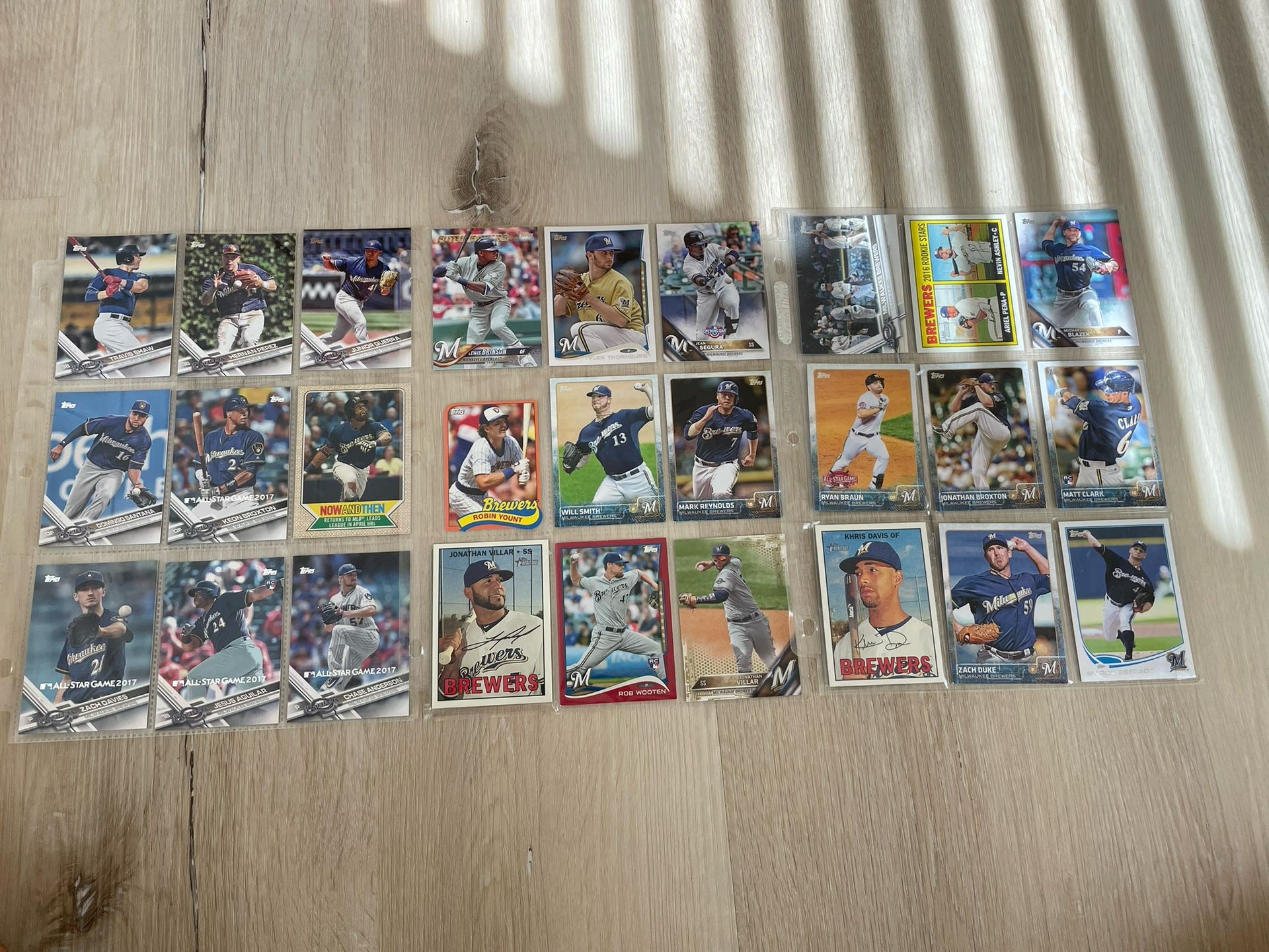 Milwaukee Brewers Baseball Cards
