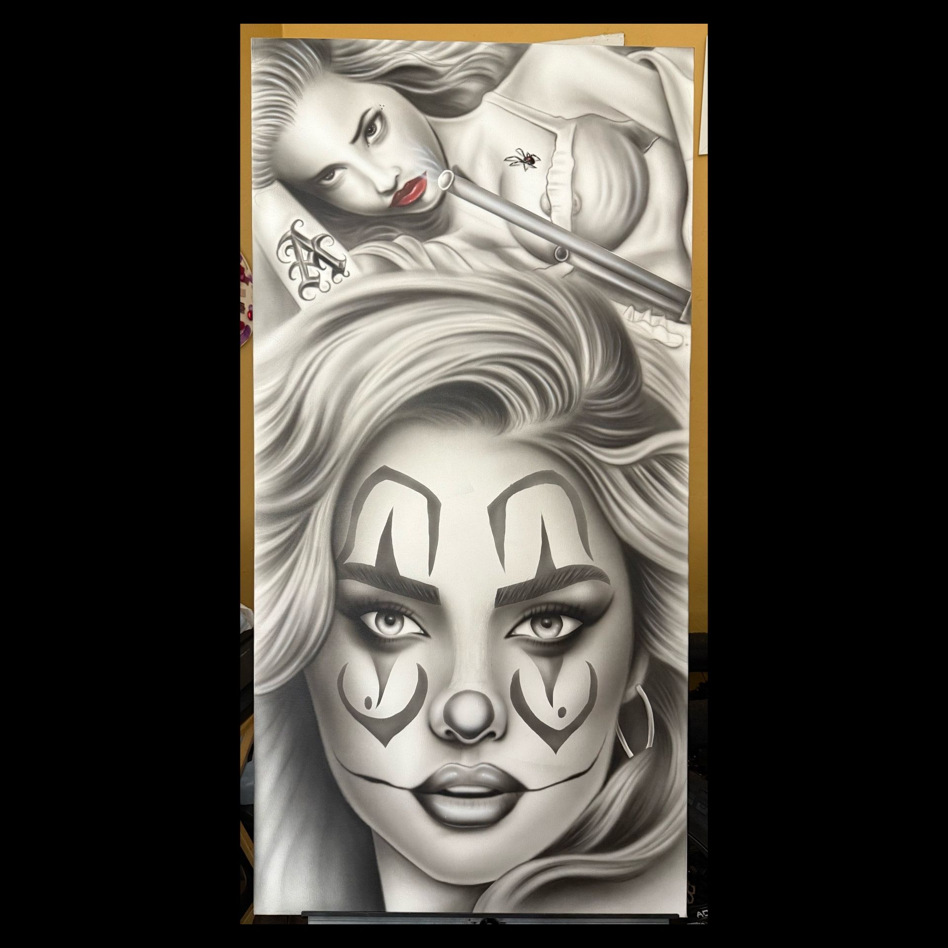 Airbrush Canvas 24x48 Size 