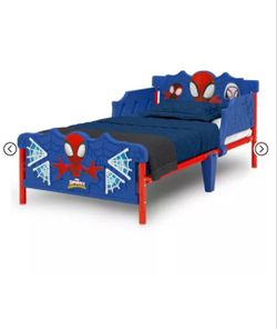 Toddler Spiderman Bed With Mattress