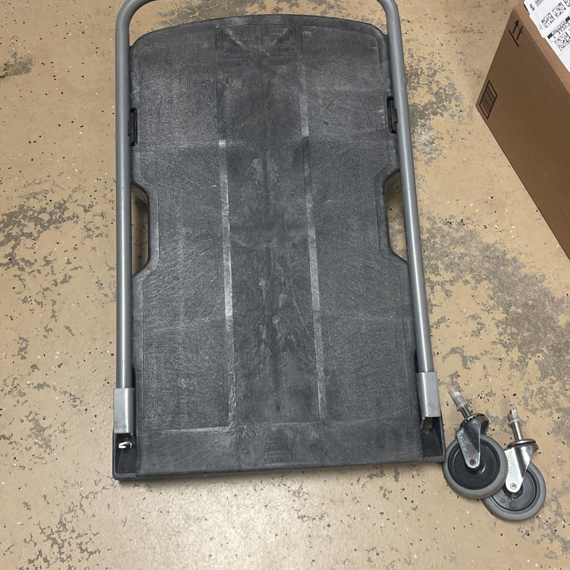 Heavy duty moving Cart- 2 Wheels Need To Be Attached