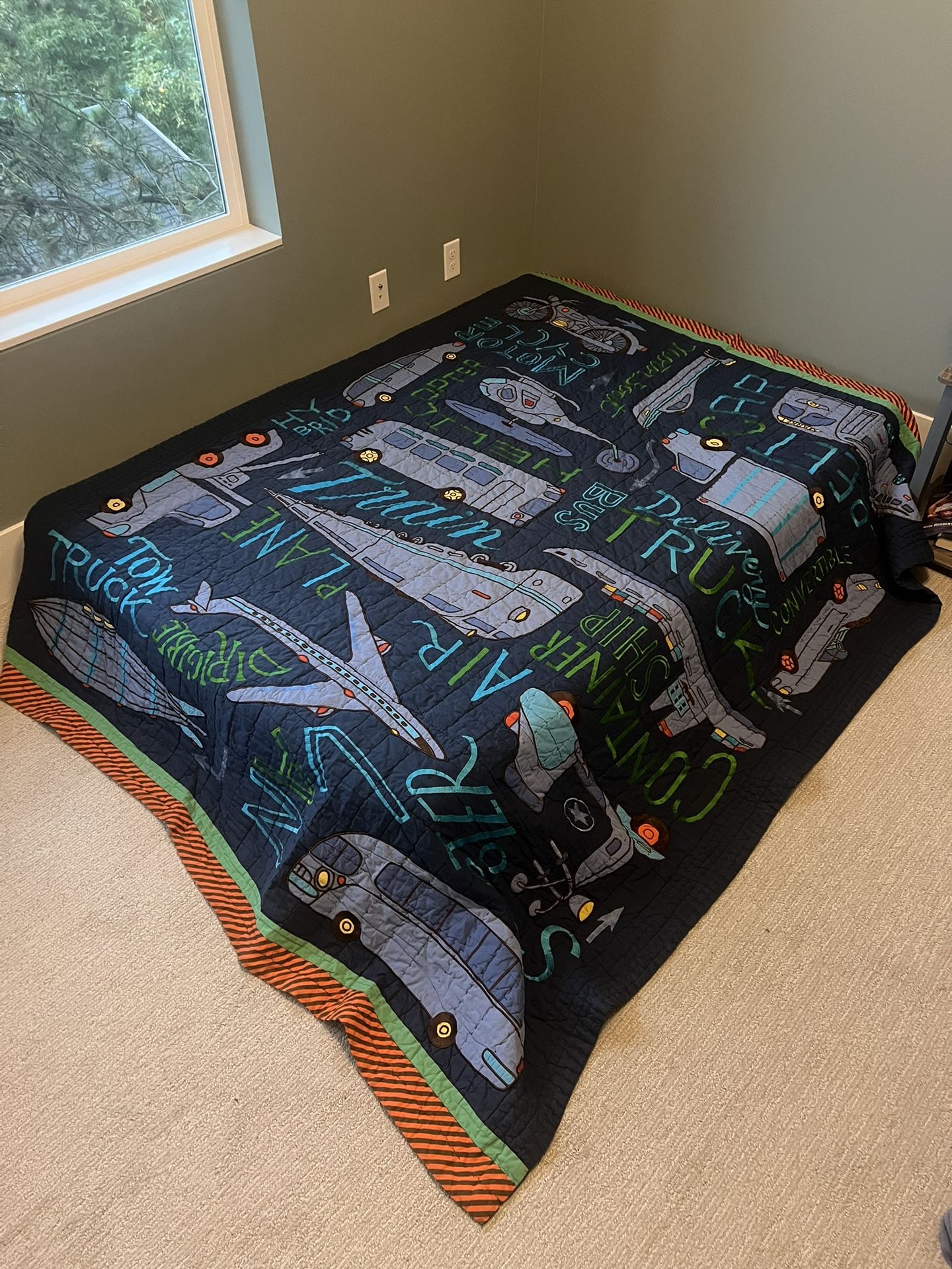 Boys Twin Quilt