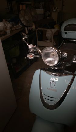 2015 Baby blue California Classic Lance scooter