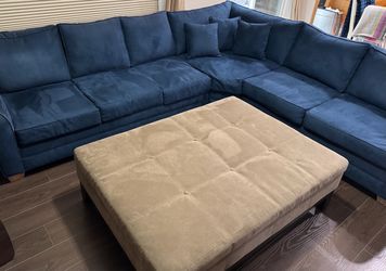 Pottery Barn Style Sectional Ottoman