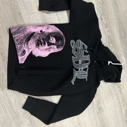 Black Pink Small Hoodie SDL Zip Up