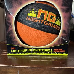 Light Up Glow In The Dark Basketball