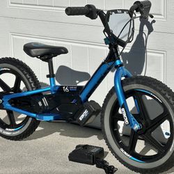 STACYC 16eDRIVE Brushless Team Edition Cyan E-Bike