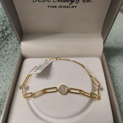 Diamond Gold Bracelet 