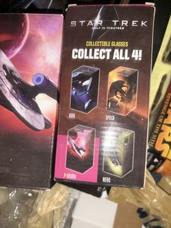 Star Trek The Movie Collector Glasses 
