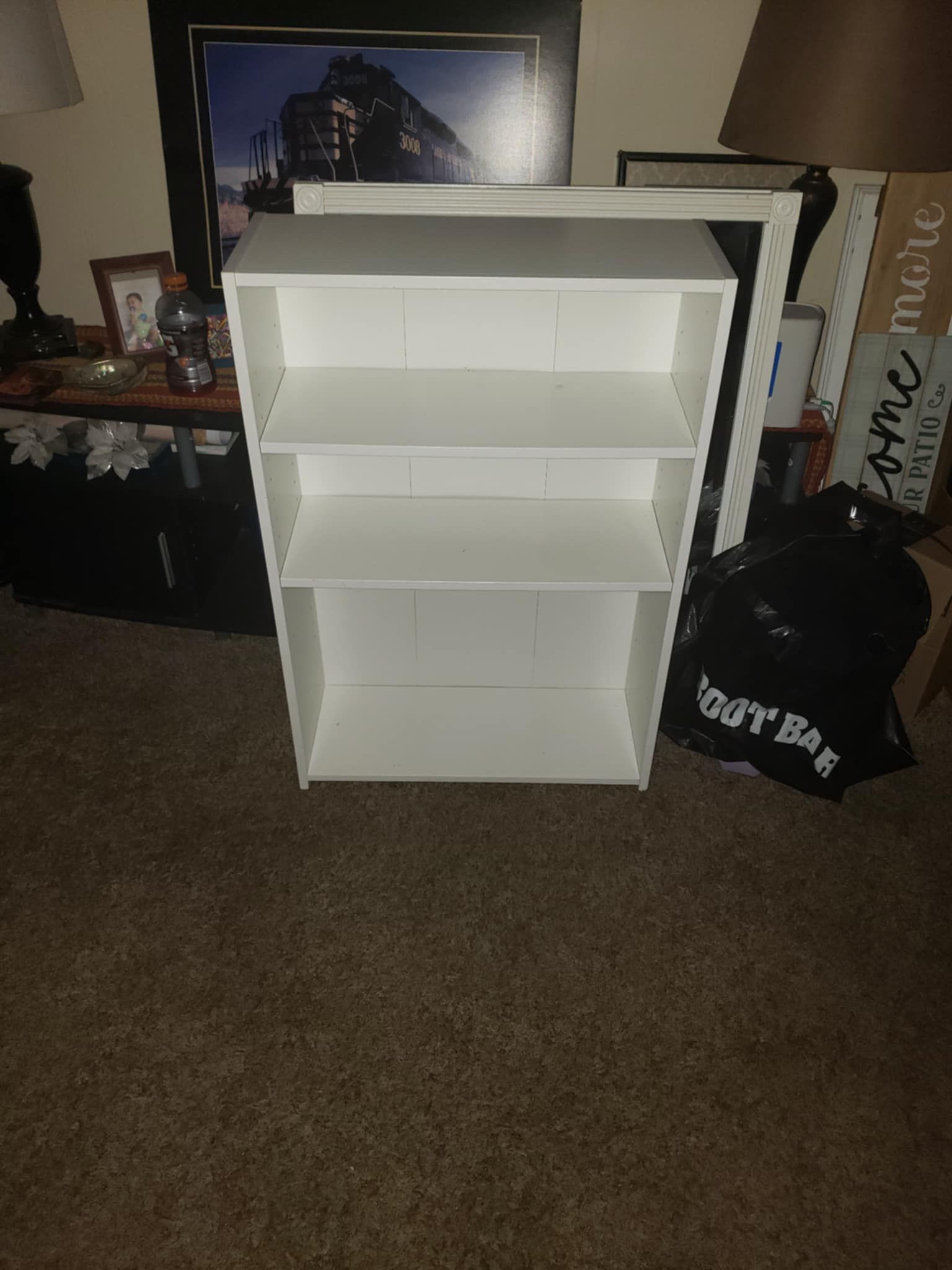 3 Shelves Bookcase