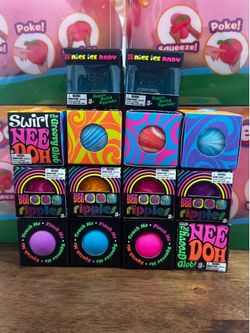 100% Authentic Needoh Ripple / Glob / Swirl / Baby Nice Ice Cube $14 EACH