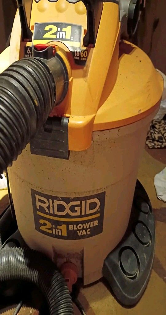 Rigid 2 In 1 Wet Dry Vac And Blower