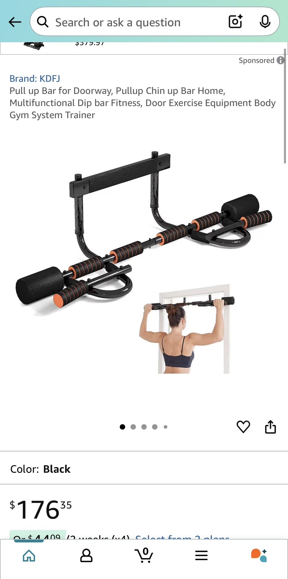 Exercise Door Pull Up Bar