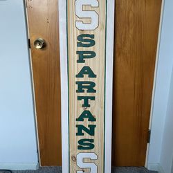 Michigan State University. Spartan Sign.