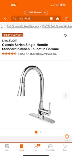 Kitchen faucet